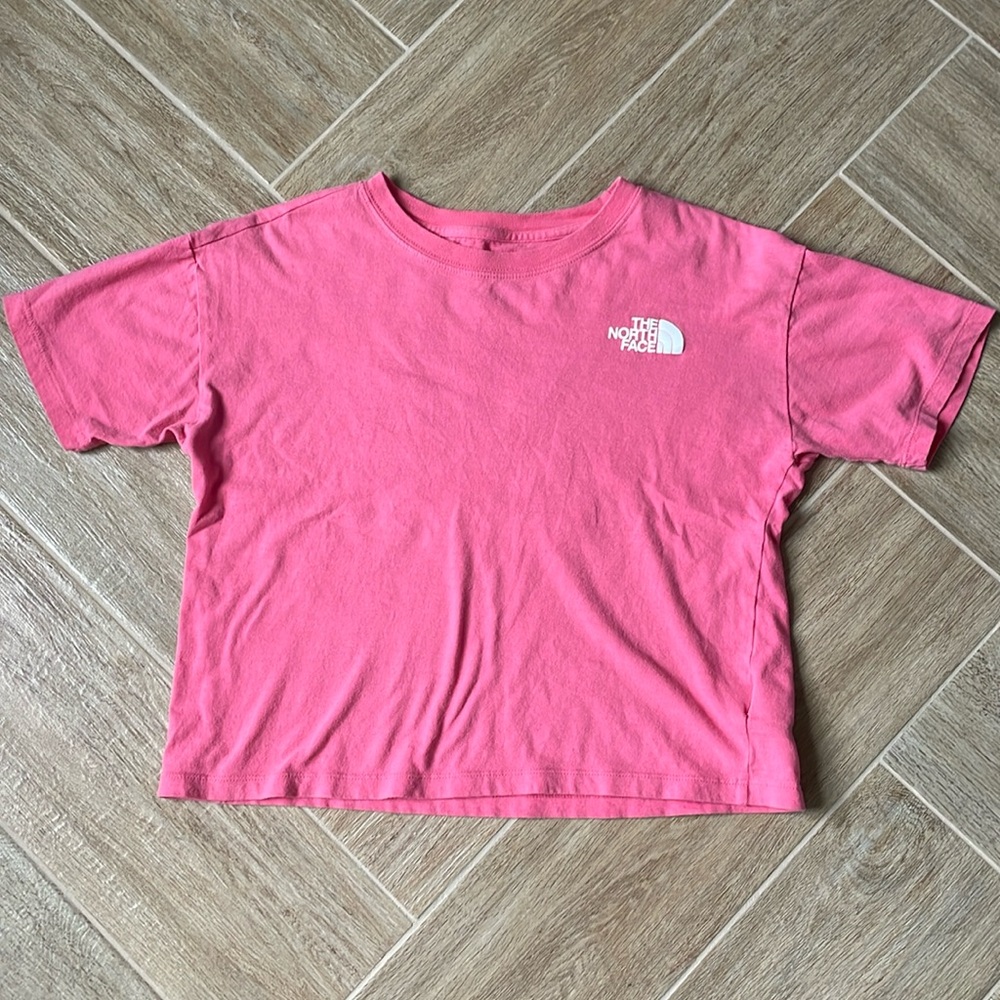 + THE NORTH FACE + Pink Crop Top
